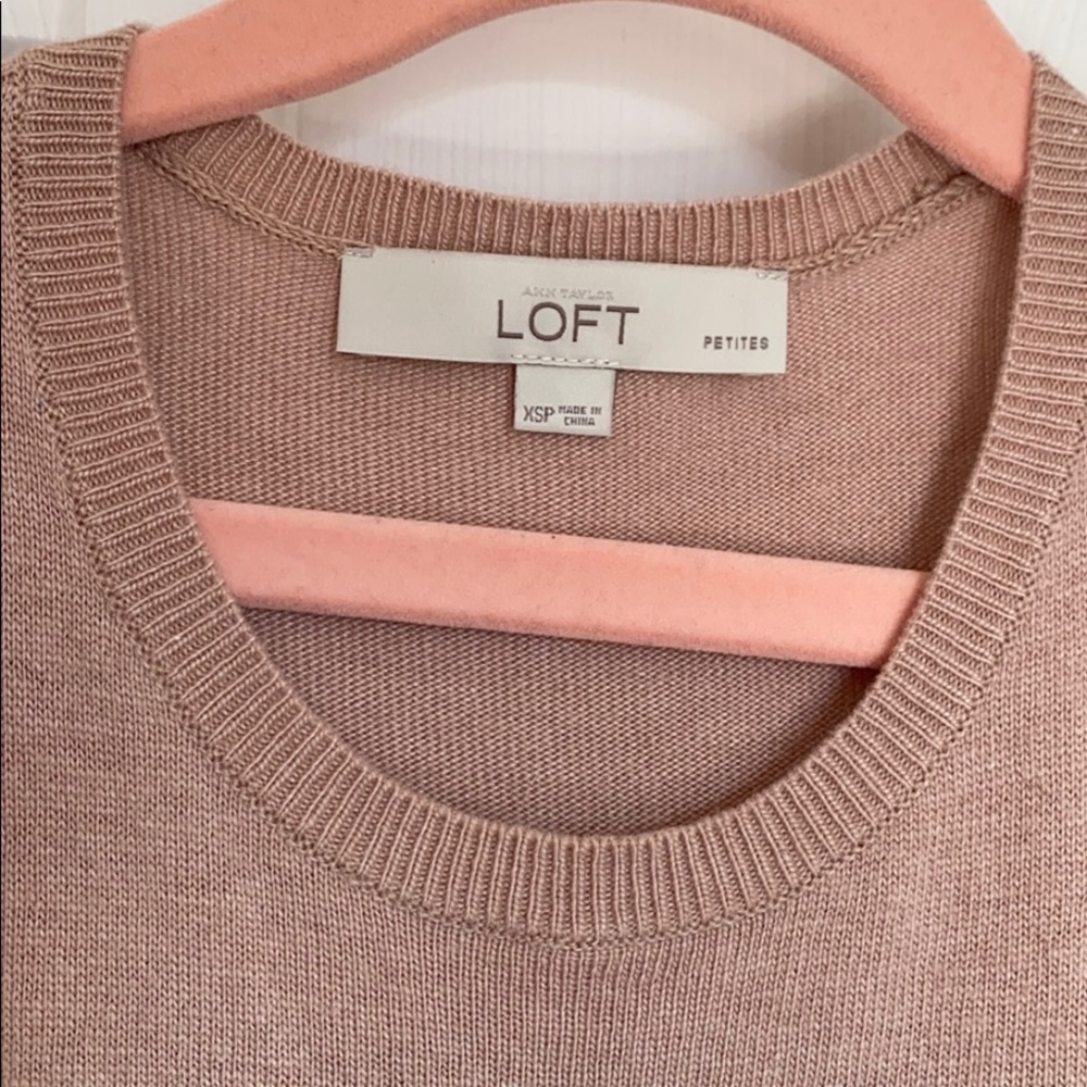 Loft petites 3/4 sleeve sweater - Picture 2 of 3
